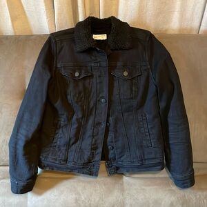 Universal Thread fleece lined denim jacket from Target